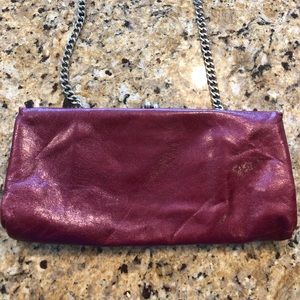 HOBO International Crandberry Cluth Bag